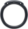 Black Olympus 3D printed 52mm chastity back ring with a hexlock system.