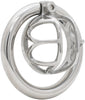 JTS S236 metal chastity device with a circular ring.