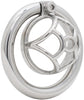 JTS S237 metal chastity device with a circular ring.