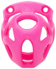 The front of a pink Hera hexlock cage in XS size.