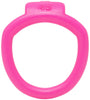 Pink Olympus 3D printed 45mm chastity back ring with a barrel lock system.