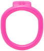 Pink Olympus 3D printed 50mm chastity back ring with a barrel lock system.