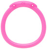 Pink Olympus 3D printed 60mm chastity back ring with a hexlock system.