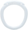 White Olympus 3D printed 48mm chastity back ring with a hexlock system.