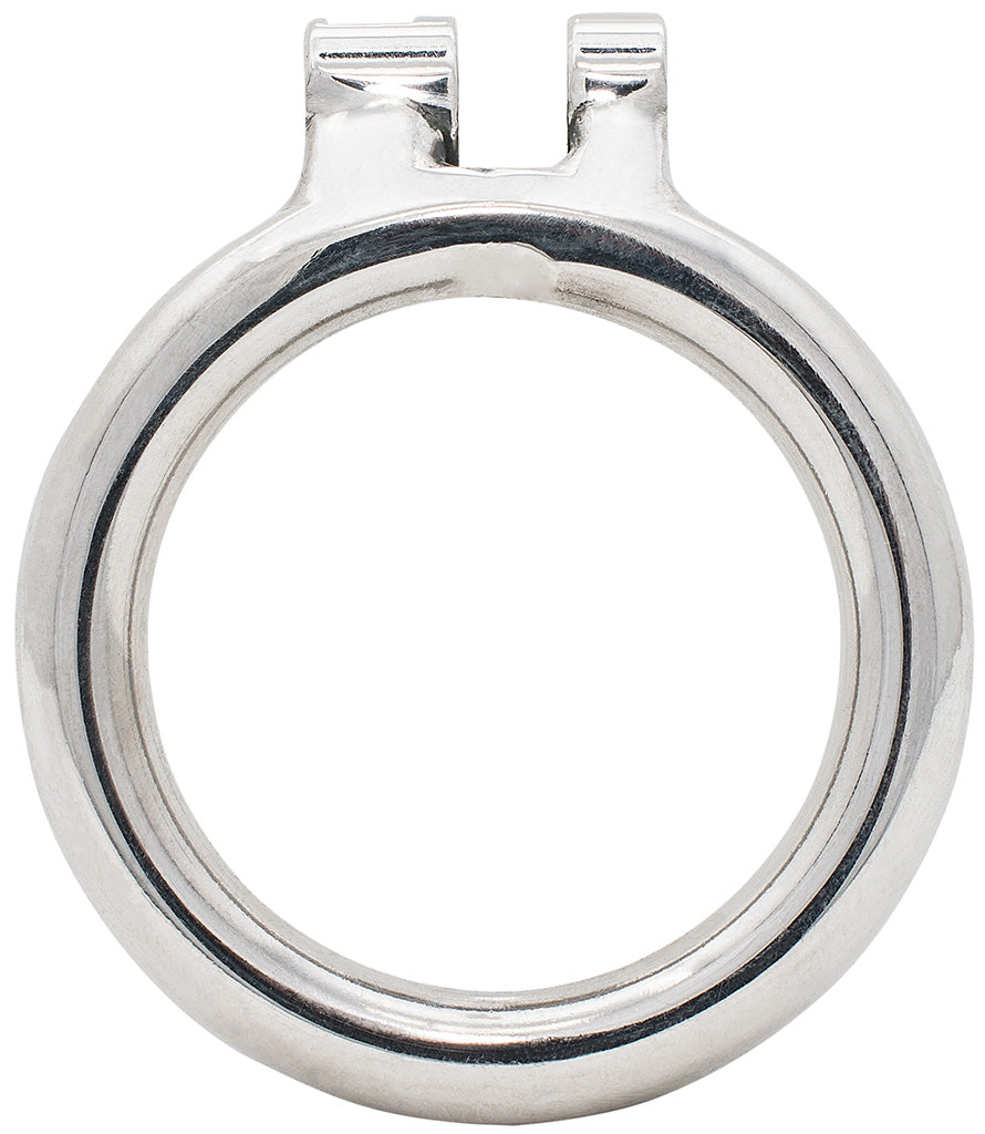 40mm stainless steel circular chastity device back ring